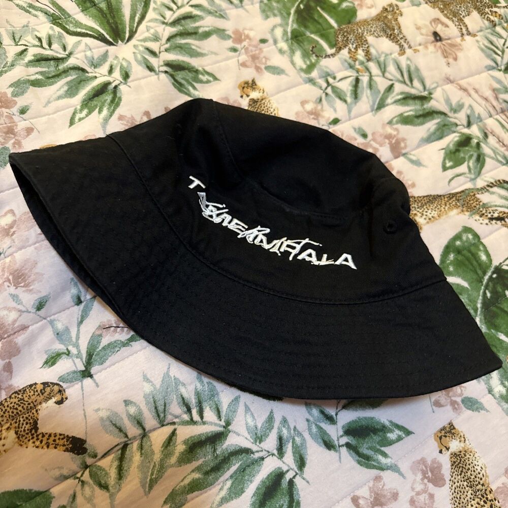Official Tame Impala Slow Rush Tour Bucket Hat cap Concert Merch Black
